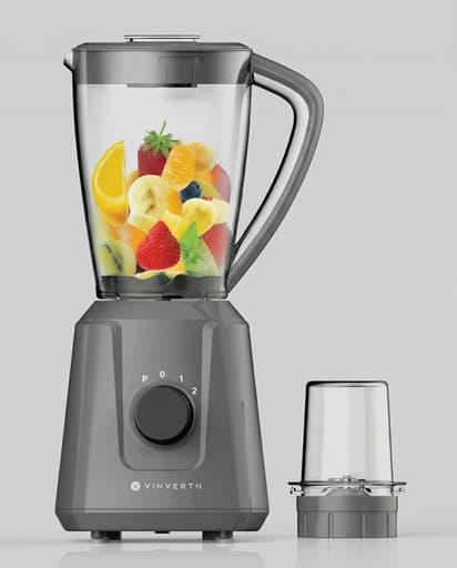 2 IN 1 Electric Blender 1.5L 600W