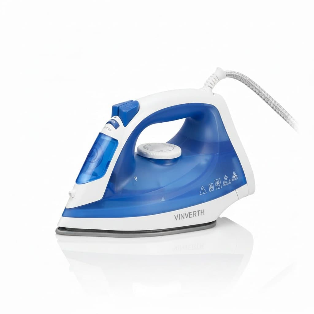 Steam Iron 240ml-1850-2200W 2 Layer Ceramic Coating