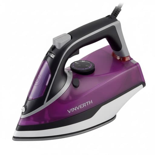Steam Iron 450ml-2200w 2 Layer Ceramic Coating