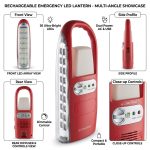 Britelite L990005 750 Lumens Solar Rechargeable LED Emergency Lantern - Image 6