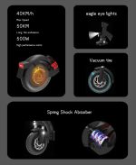 DriveTron DT08 500W Folding Electric Scooter - Image 22