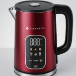 Vinverth E210023 1.7L Double Layer Digital Electric Kettle