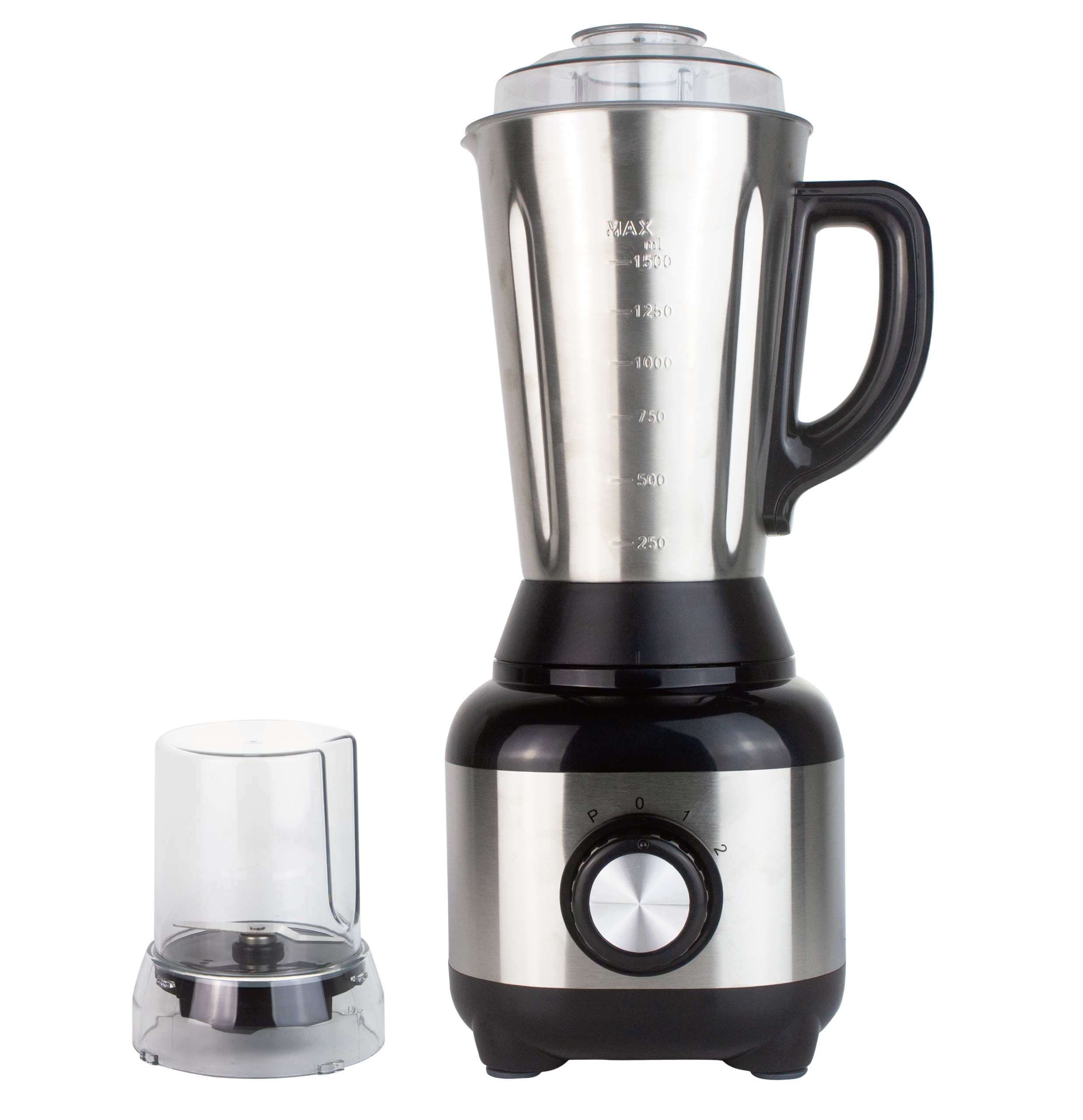 E210036 Vinverth E210036 2 in 1 Stainless Steel Blender 1.5L 600W - Image 1