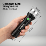 Britelite 2152 2PC 24W Rechargeable LED Combo Torch - Image 2