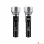Britelite 2152 2PC 24W Rechargeable LED Combo Torch
