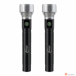 Britelite 2252 2PC 60W Rechargeable LED Combo Torch