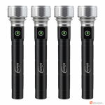 Britelite 2254 4PC 60W Rechargeable LED Combo Torch