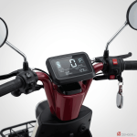 ION H800 Edison-99 Digital Display and Handlebar Controls - Speed 0 Battery 100% Trip 123km
