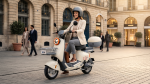 ZEN-QOR T106 ION-R20 Blue 00 350W Electric Scooter - Image 15