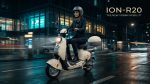 ZEN-QOR T106 ION-R20 Blue 00 350W Electric Scooter - Image 12