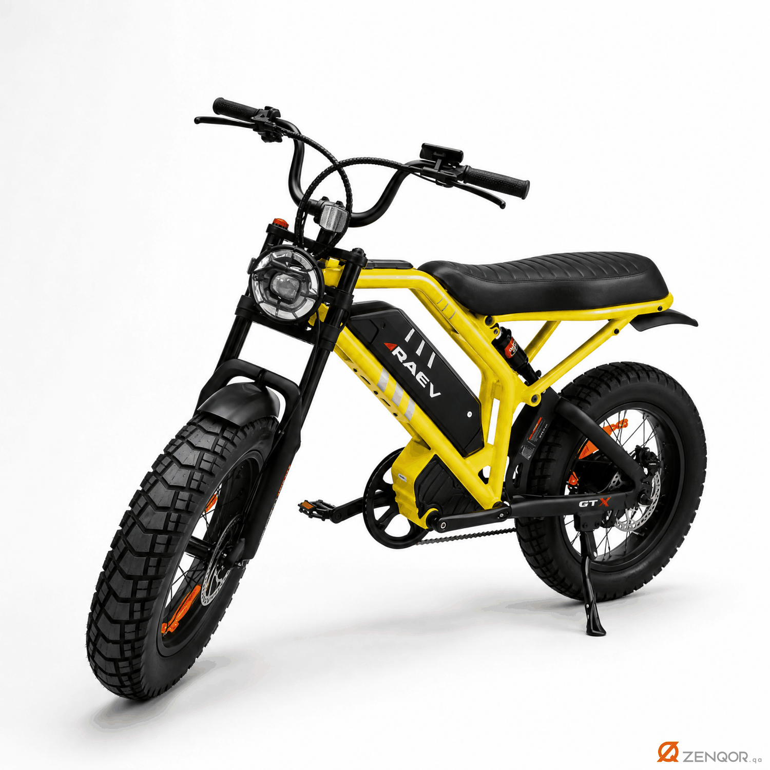 RAEV RAVE BULLET GTX Main Hero RAEV RAVE BULLET GTX Electric Bike Main Product Image - 750W Motor Dual Battery Fat Tire E-Bike