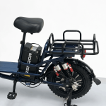 ZEN-QOR E820 Large Rear Cargo Rack and Dual Shock Absorbers with Red Springs