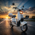 ZEN-QOR T106 ION-R20 Blue 00 350W Electric Scooter - Image 11