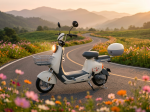 ZEN-QOR T106 ION-R20 Blue 00 350W Electric Scooter - Image 9